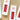 Two chocolate covered pretzel rods with red sprinkles in a white box with HireLevel logo