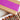 Purple and kraft gift box with chocolate covered pretzels